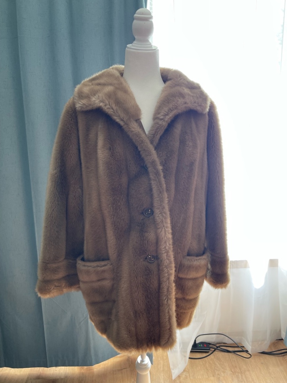 Fur coat